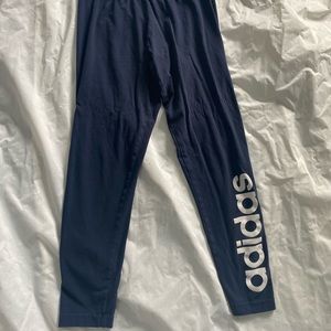 Adidas navy blue leggings